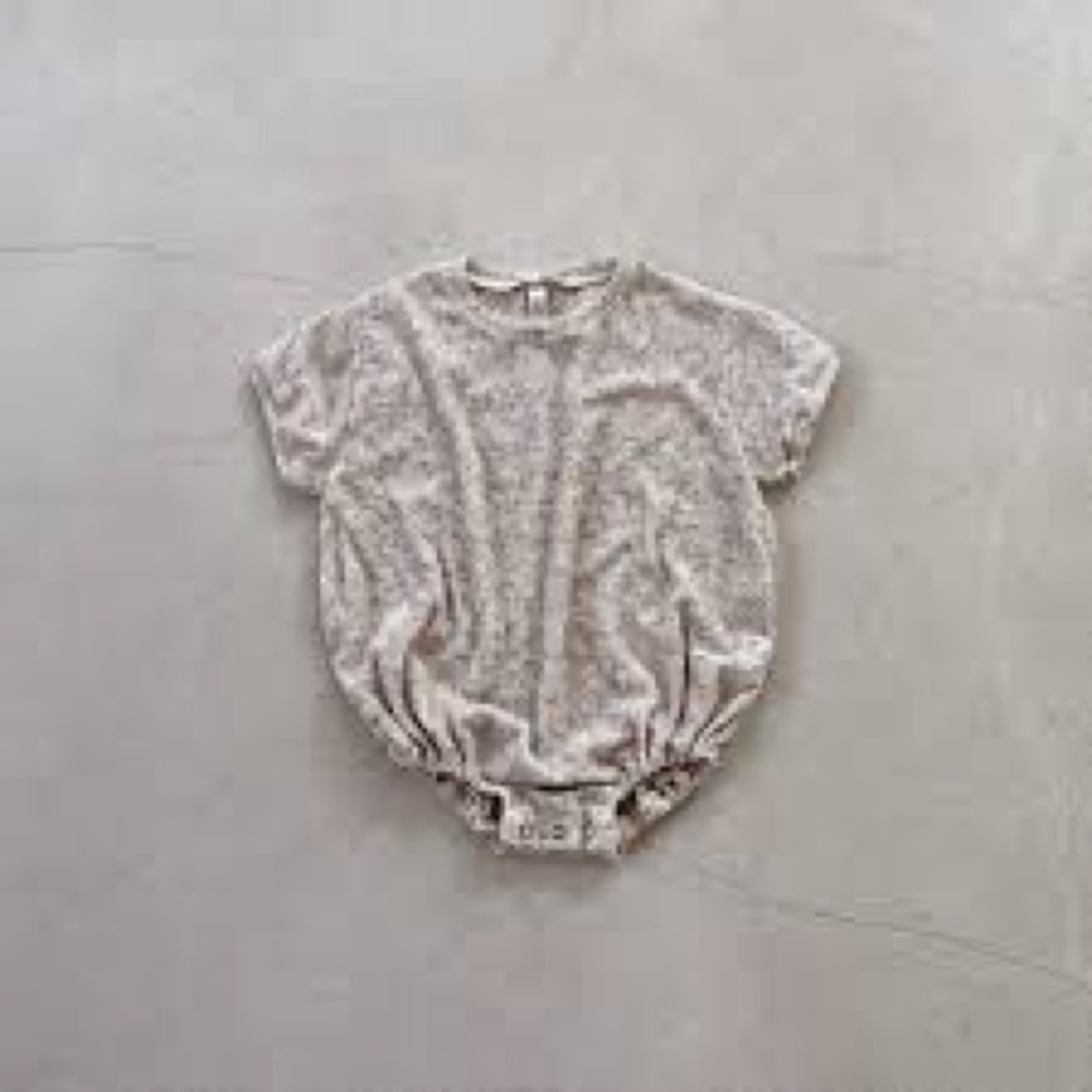 NWOT atnoon Baby Moka Short Sleeve Romper